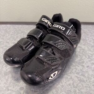 Giro Treble II Mens Black Road Bike‎ Cycling Shoes Size EU 42 US 8.75